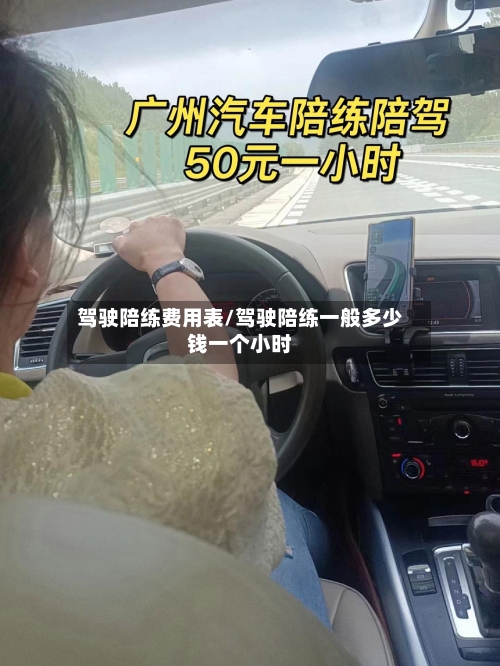 驾驶陪练费用表/驾驶陪练一般多少钱一个小时