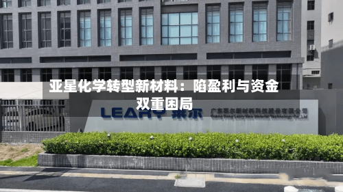 亚星化学转型新材料：陷盈利与资金双重困局