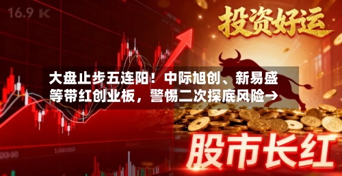 大盘止步五连阳！中际旭创	、新易盛等带红创业板，警惕二次探底风险→-第2张图片