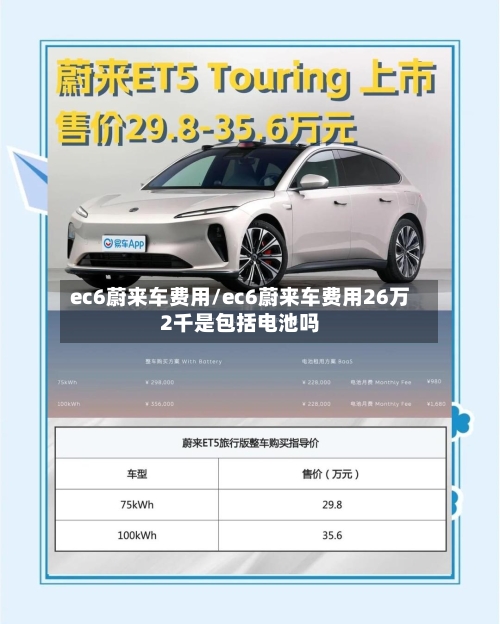 ec6蔚来车费用/ec6蔚来车费用26万2千是包括电池吗-第3张图片
