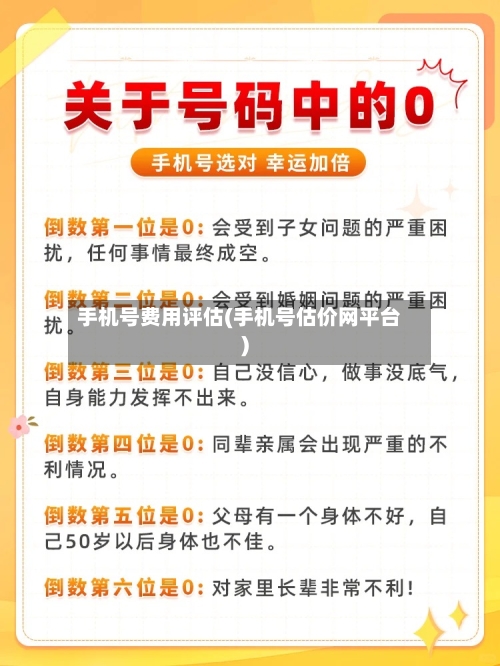 手机号费用评估(手机号估价网平台)
