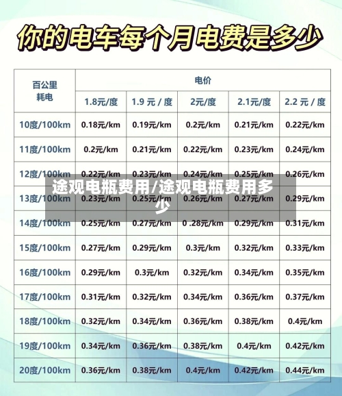 途观电瓶费用/途观电瓶费用多少