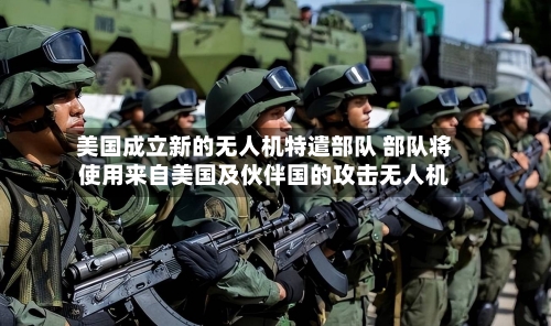 美国成立新的无人机特遣部队 部队将使用来自美国及伙伴国的攻击无人机