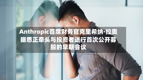 Anthropic首席财务官克里希纳·拉奥据悉正牵头与投资者进行首次公开募股的早期会议-第2张图片