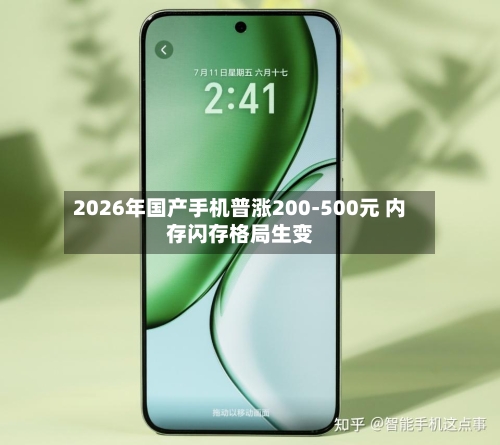 2026年国产手机普涨200-500元 内存闪存格局生变-第3张图片