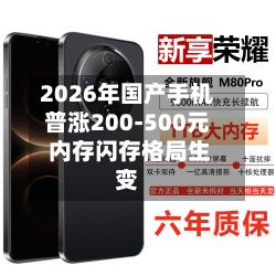 2026年国产手机普涨200-500元 内存闪存格局生变-第2张图片